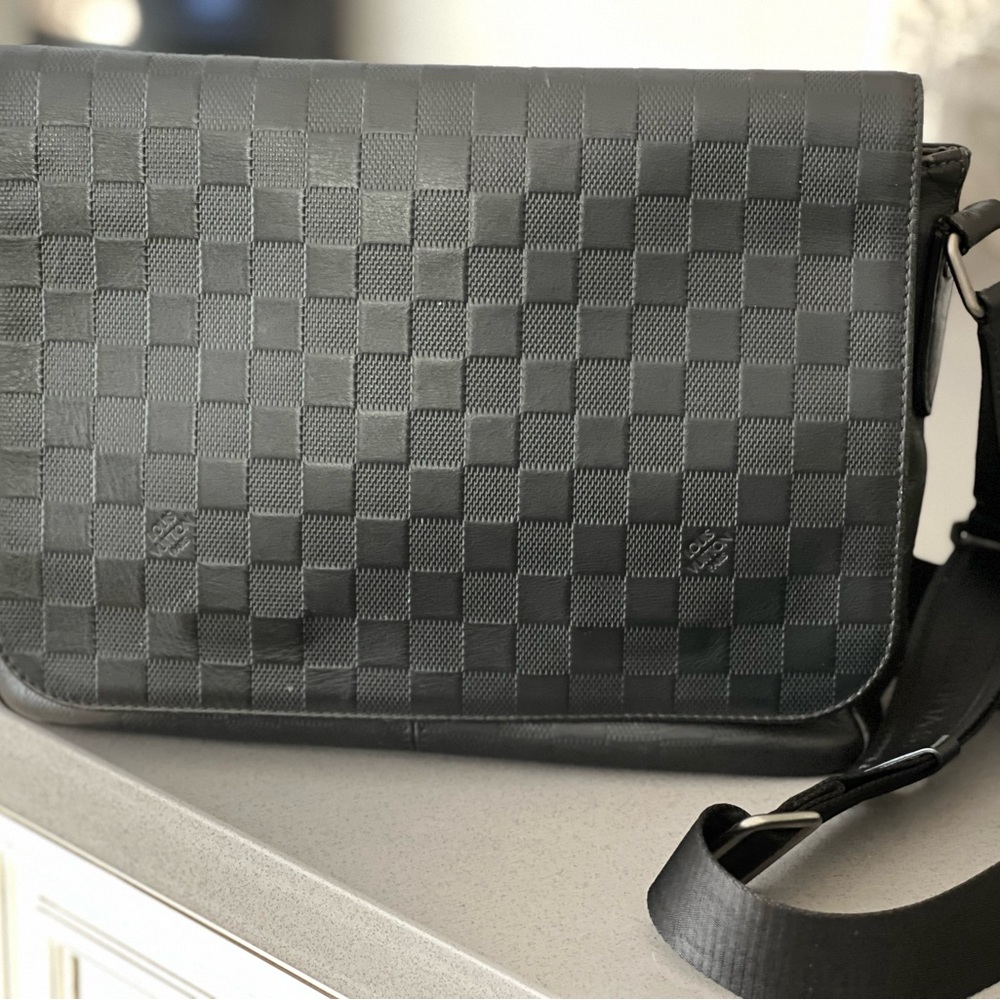 Men Louis Vuitton Shoulder Bag Messenger
